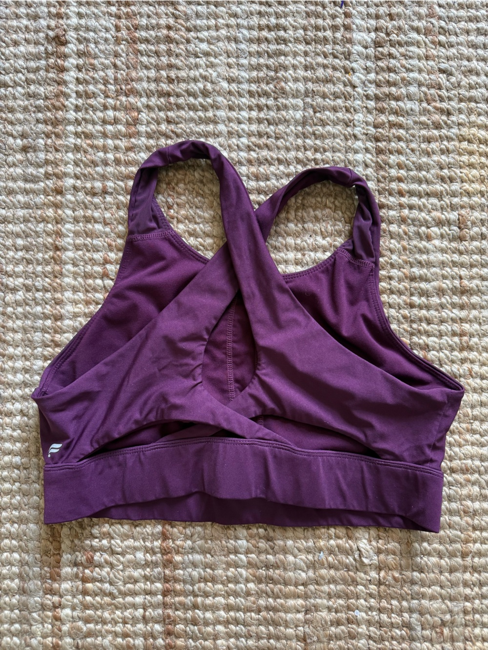 Fabletics Plum Sports Bra
